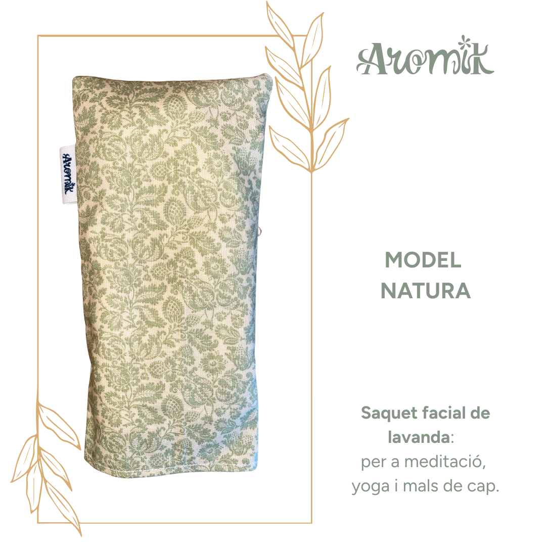 Saquet facial lavanda