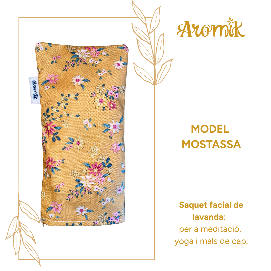 Saquet facial lavanda