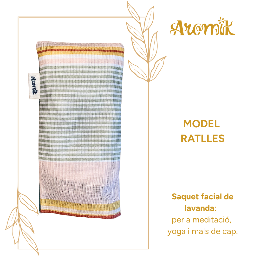 Saquet facial lavanda