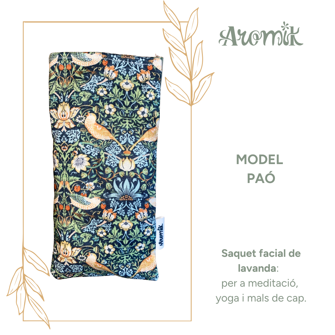 Saquet facial lavanda