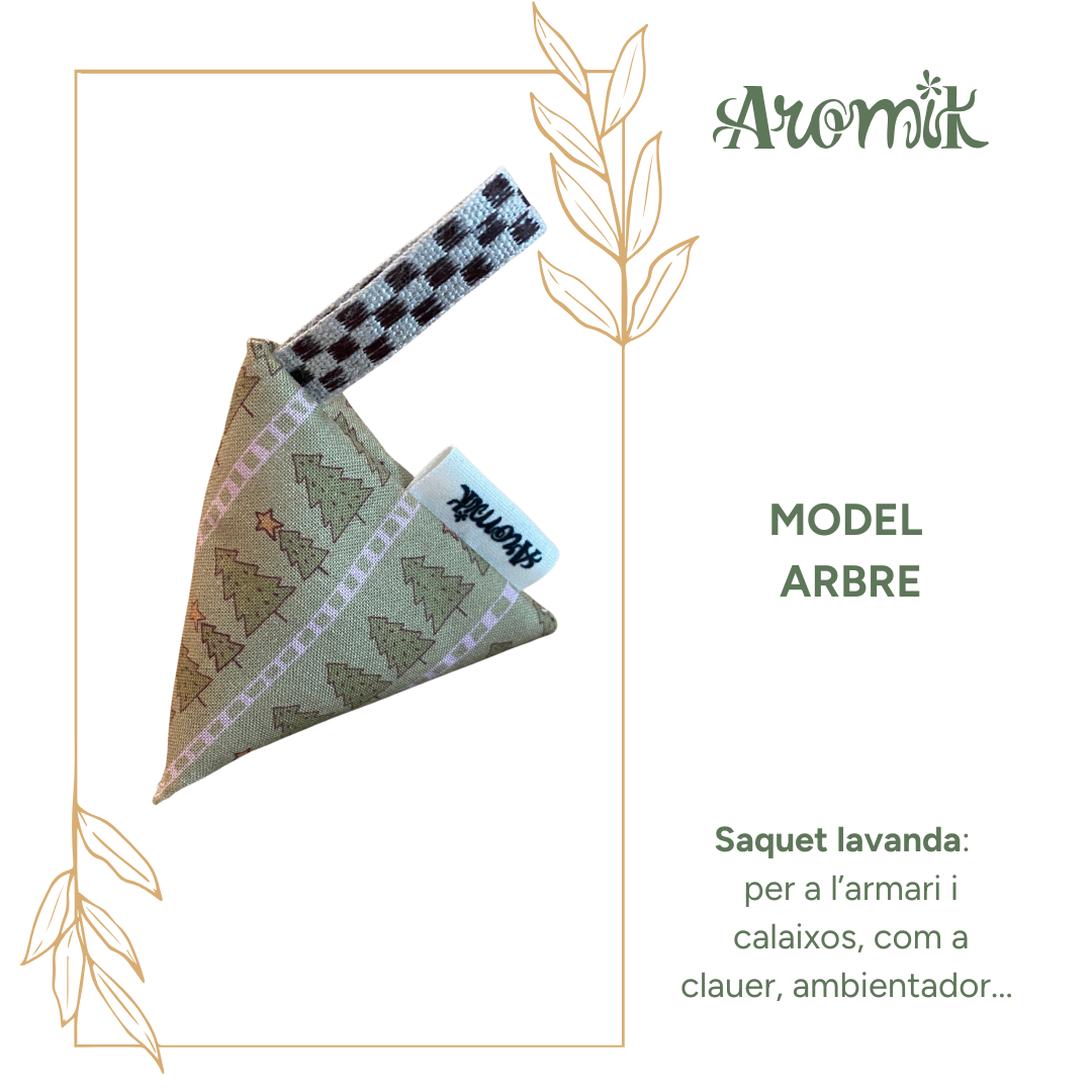 Saquets lavanda armari