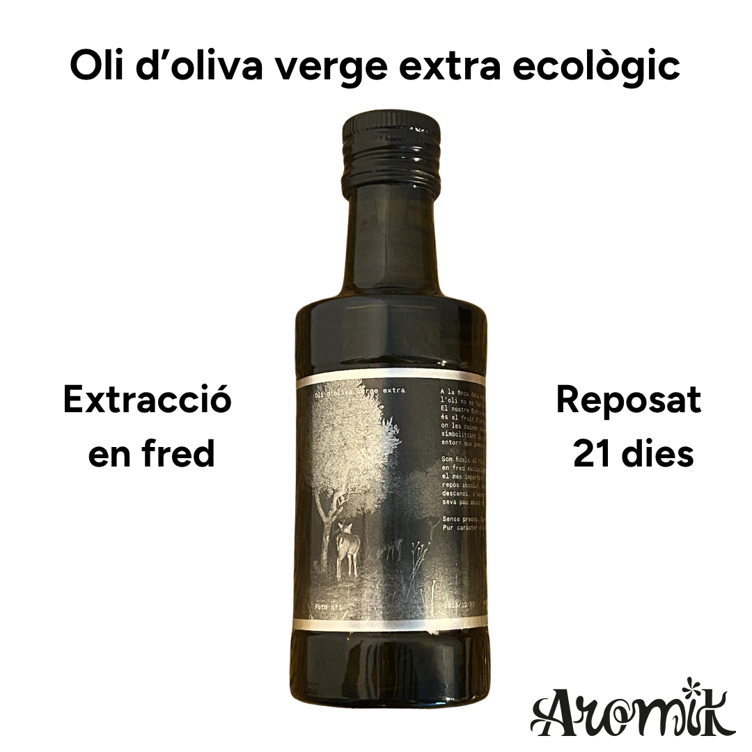 Oli d'oliva verge extra ecològic