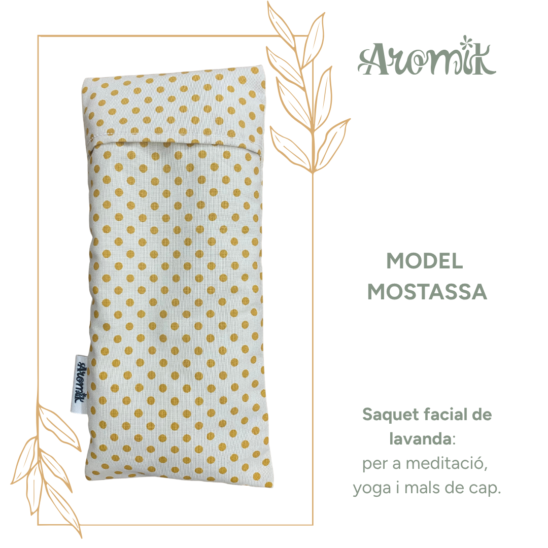Saquito facial de lavanda