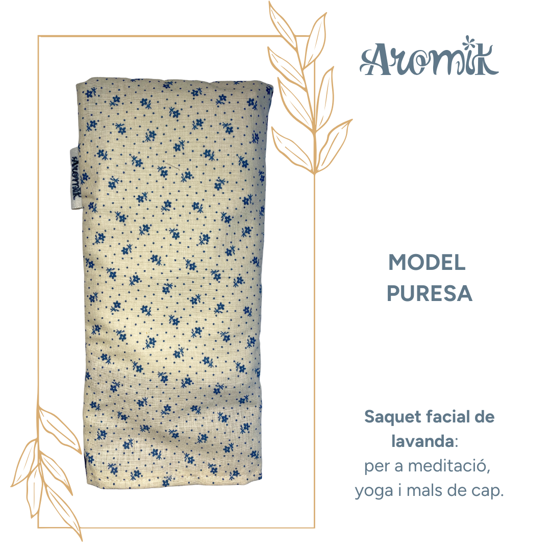 Saquet facial lavanda
