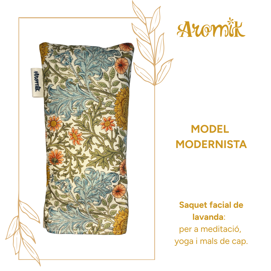 Saquet facial lavanda