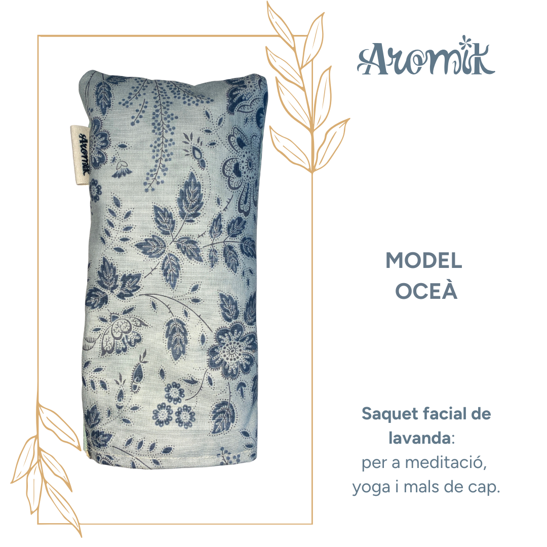 Saquet facial lavanda