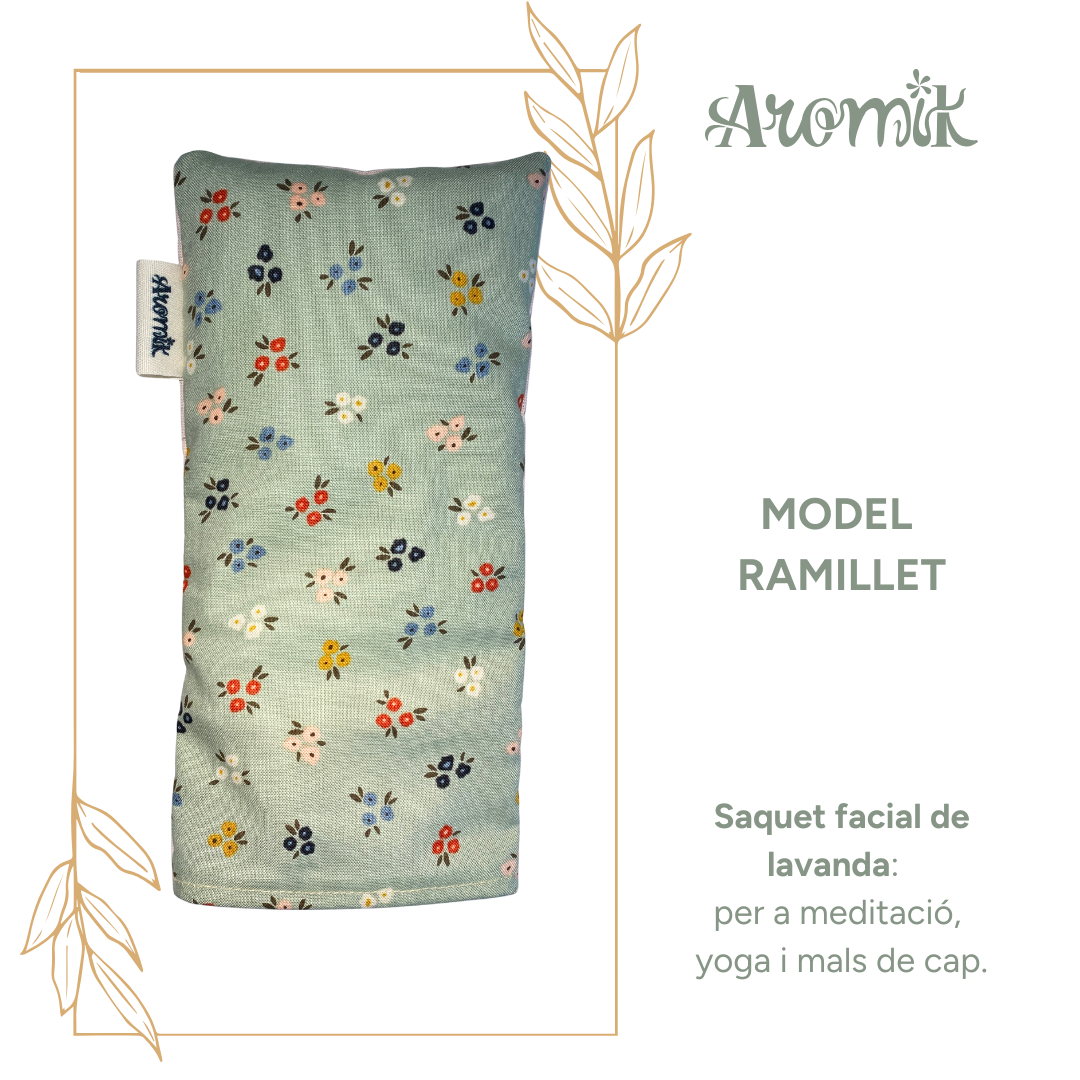 Saquet facial lavanda